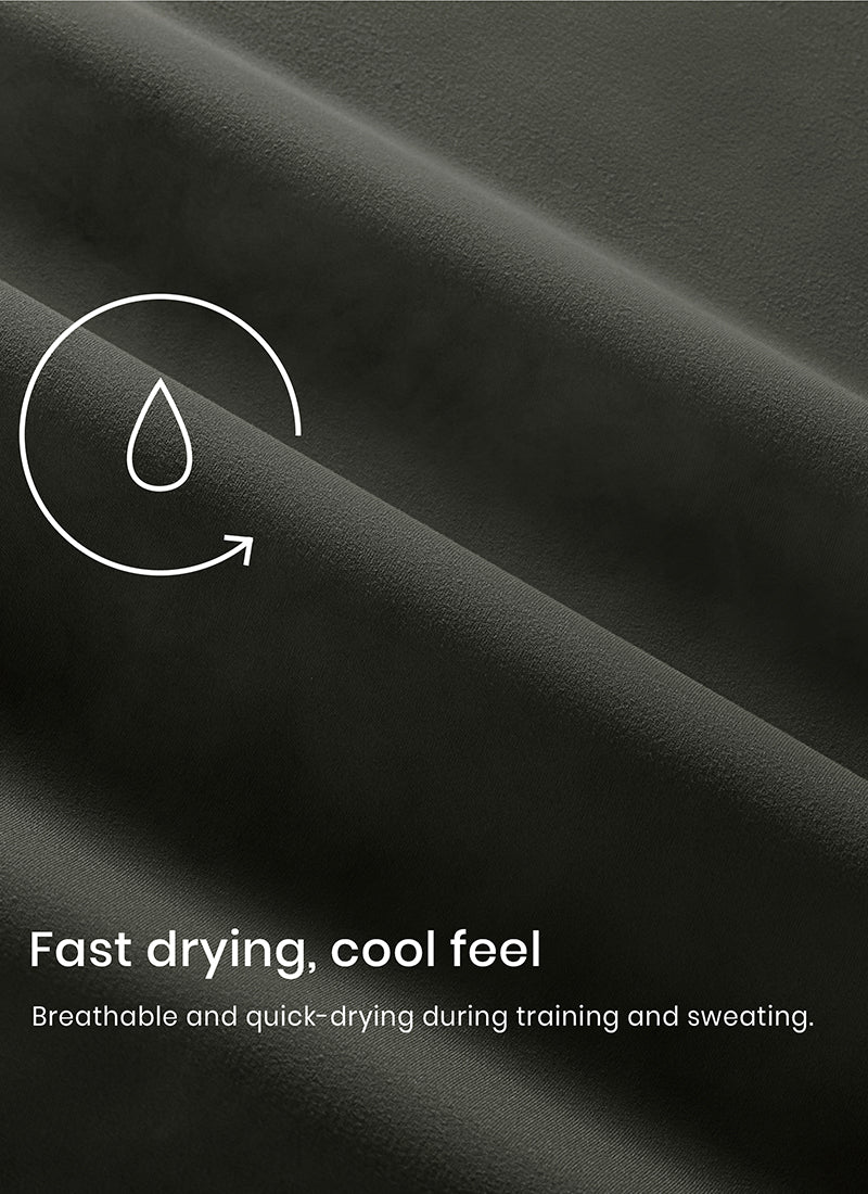 CRZ YOGA Women's Workout High Rise Butterbreeze Training Leggings 25'' Olive Green