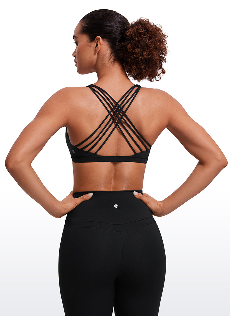 Nakedfeel Strappy Bra Low Cut