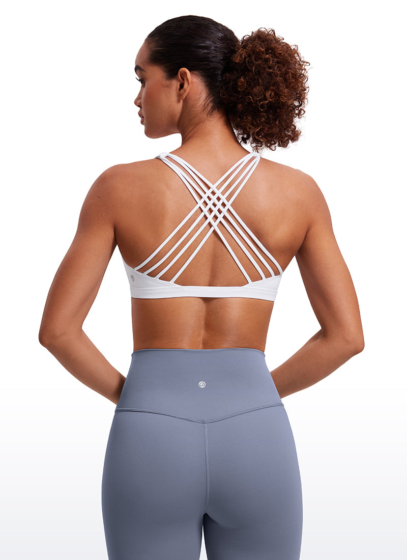 Nakedfeel Strappy Bra Low Cut