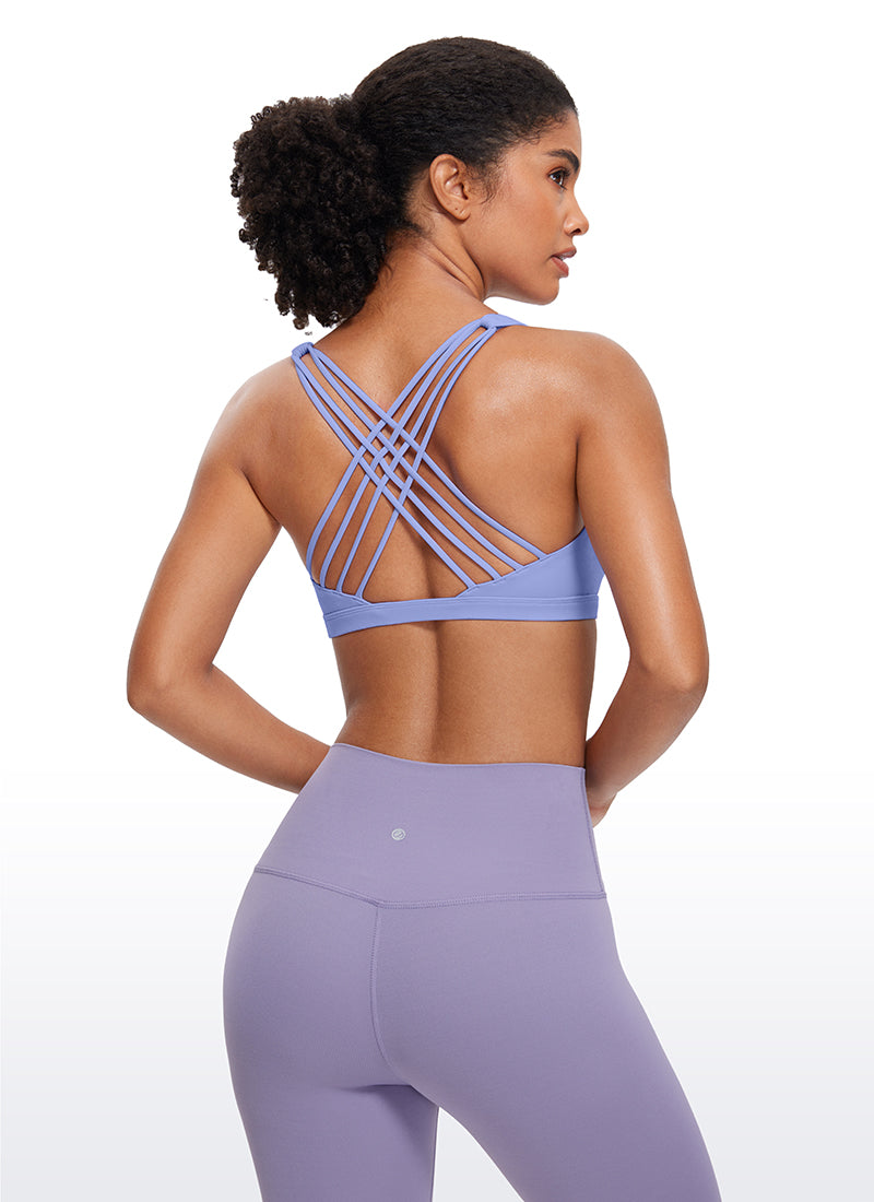 Nakedfeel Strappy Bra Low Cut