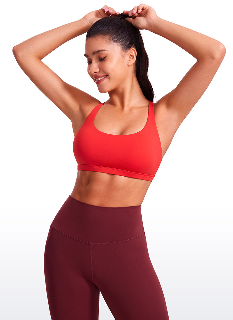 Nakedfeel Low Cut Strappy Bra (8 Straps)