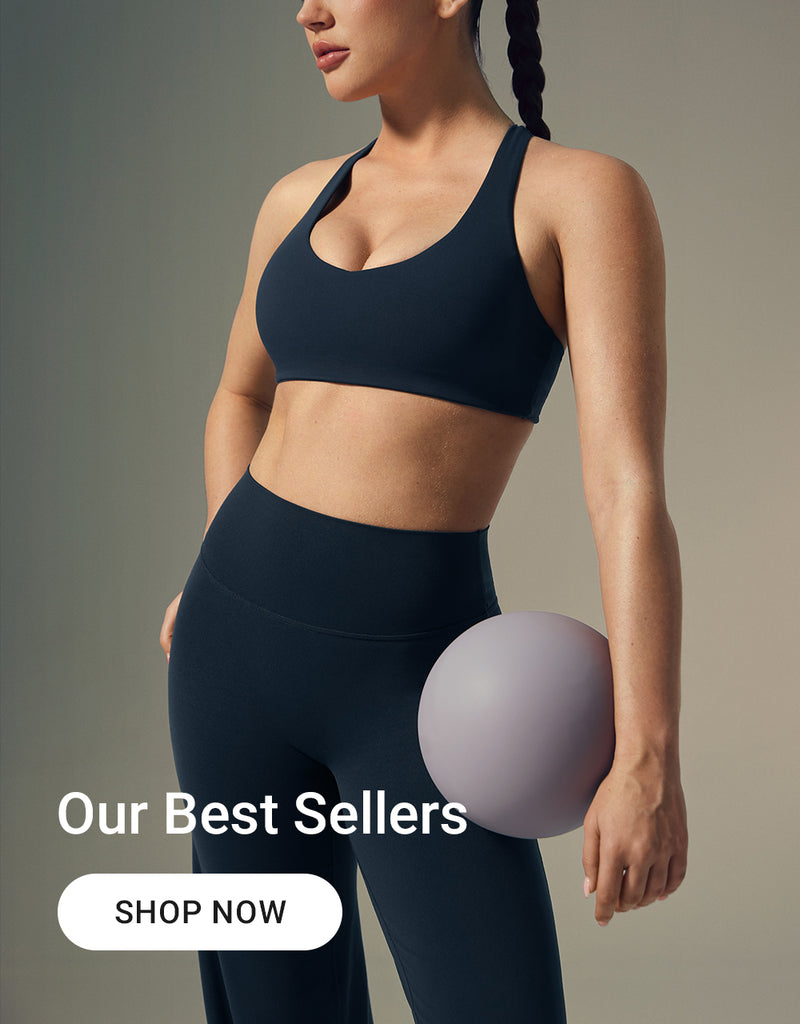 CRZ YOGA Vrouwen Butterluxe Verstelbare Spaghettiband Sportbeha - Scoop Hals Draadloze Gewatteerde Yoga Workout Crop Top Donker bosgroen S