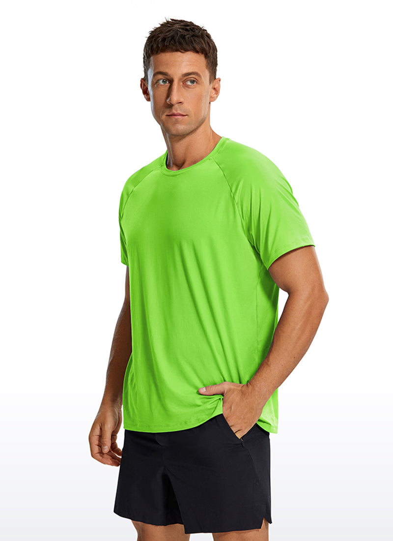 Workout Short Sleeve Round Neck