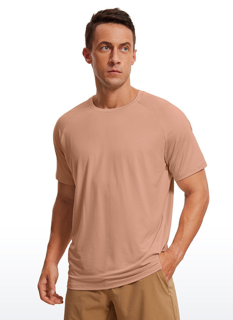 Workout Short Sleeve Round Neck