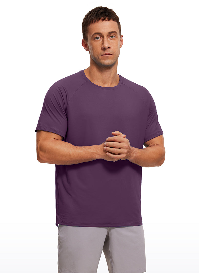 Workout Short Sleeve Round Neck