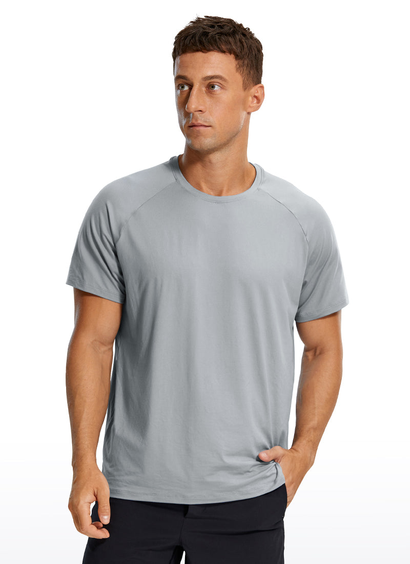 Workout Short Sleeve Round Neck