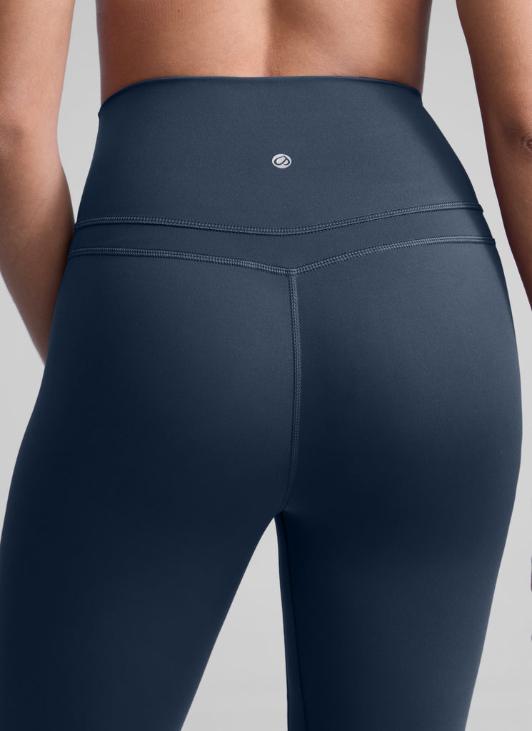 CRZ YOGA Women's Yoga Train High Rise Nakedfeel Leggings 25" 7/8 Pants Twilight Blue