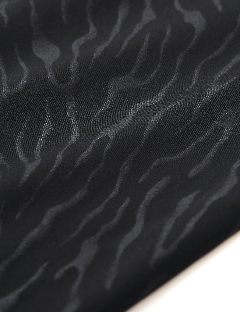 CRZ YOGA Women's Yoga Train High Rise Nakedfeel Leggings 25'' Zebra Stripes - Black