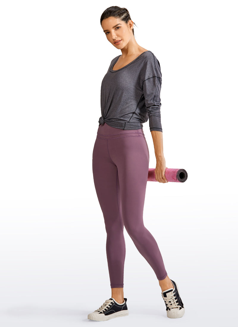 CRZ YOGA Women's Yoga Train High Rise Nakedfeel Leggings 25