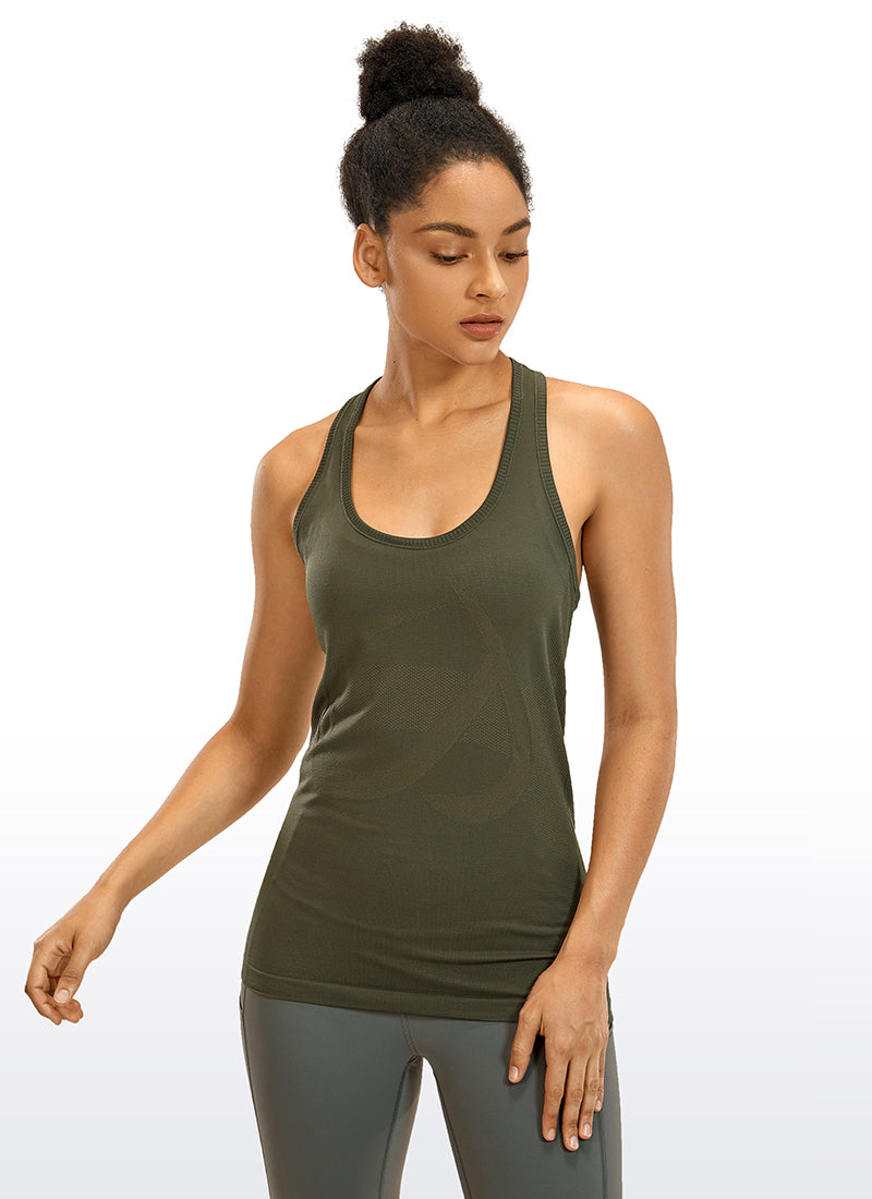 Racerback yoga top online