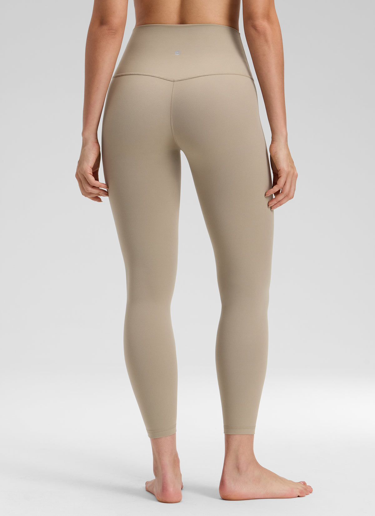 CRZ YOGA Women's Yoga Lounge High Rise Butterluxe Yoga Leggings 25'' Oak @model_info:Bruna