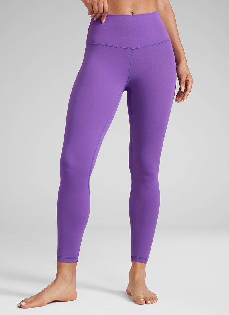 CRZ YOGA Women's Yoga Lounge High Rise Butterluxe Yoga Leggings 25'' Royal Lilac