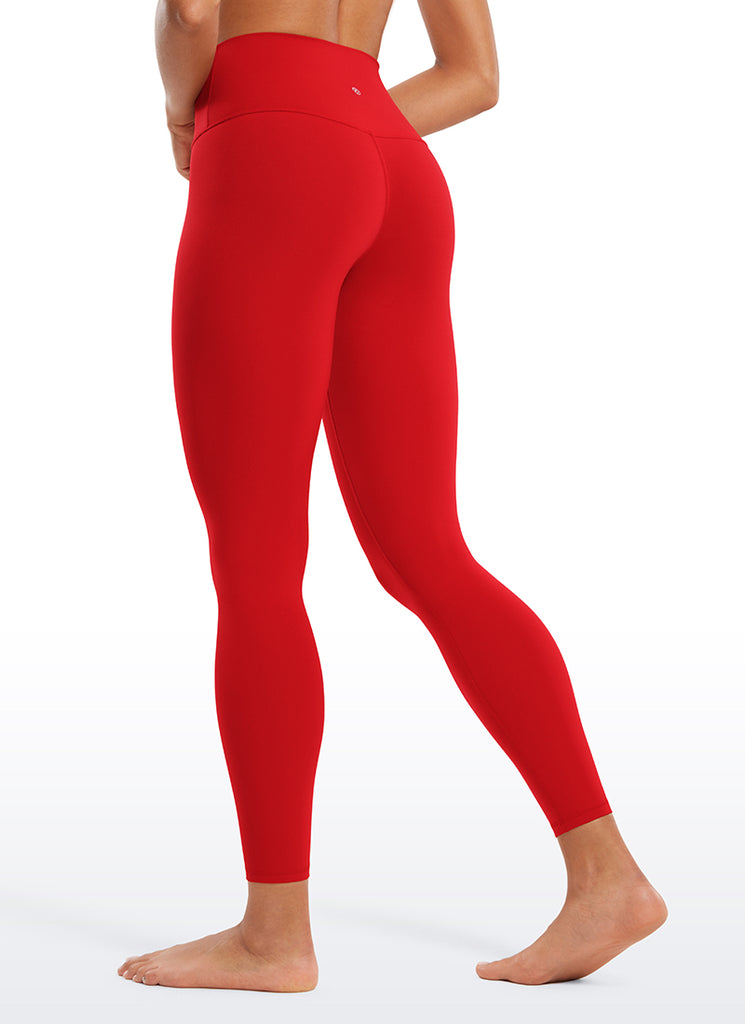 CRZ YOGA Women's Yoga Lounge High Rise Butterluxe Yoga Leggings 25'' Twilight Blue