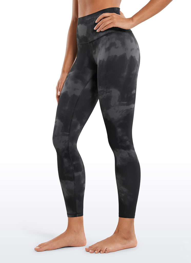 CRZ YOGA Women's Yoga Lounge High Rise Butterluxe Yoga Leggings 25'' Dark Forest Green