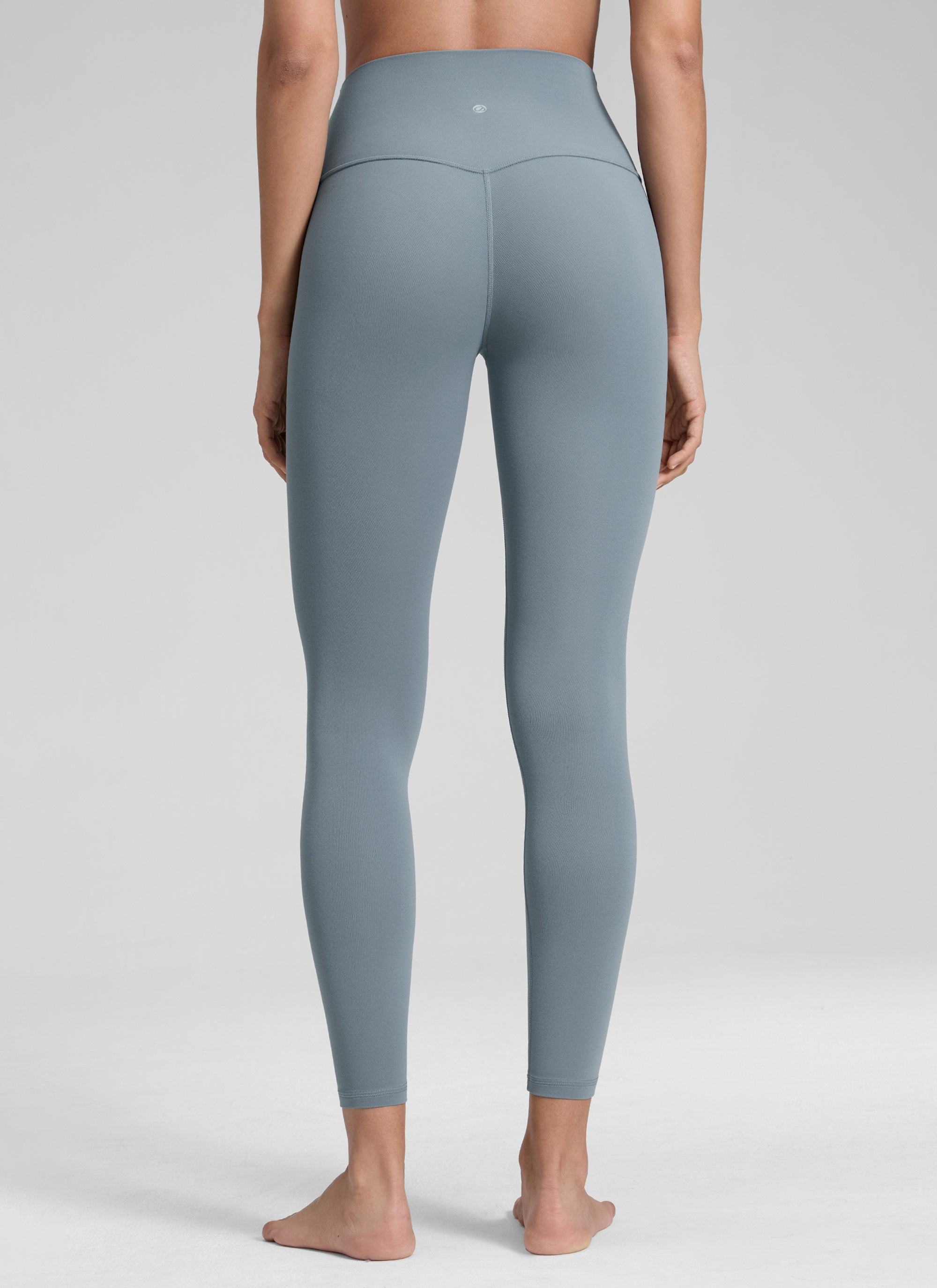 CRZ YOGA Women's Yoga Lounge High Rise Butterluxe Yoga Leggings 25'' Belgian Blue @model_info:Jenna