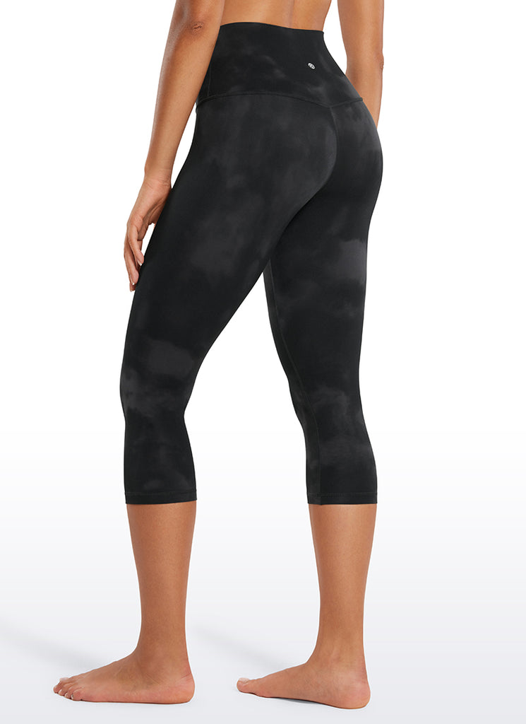 CRZ YOGA Women's Yoga Lounge High Rise Butterluxe Yoga Leggings 19'' True Navy