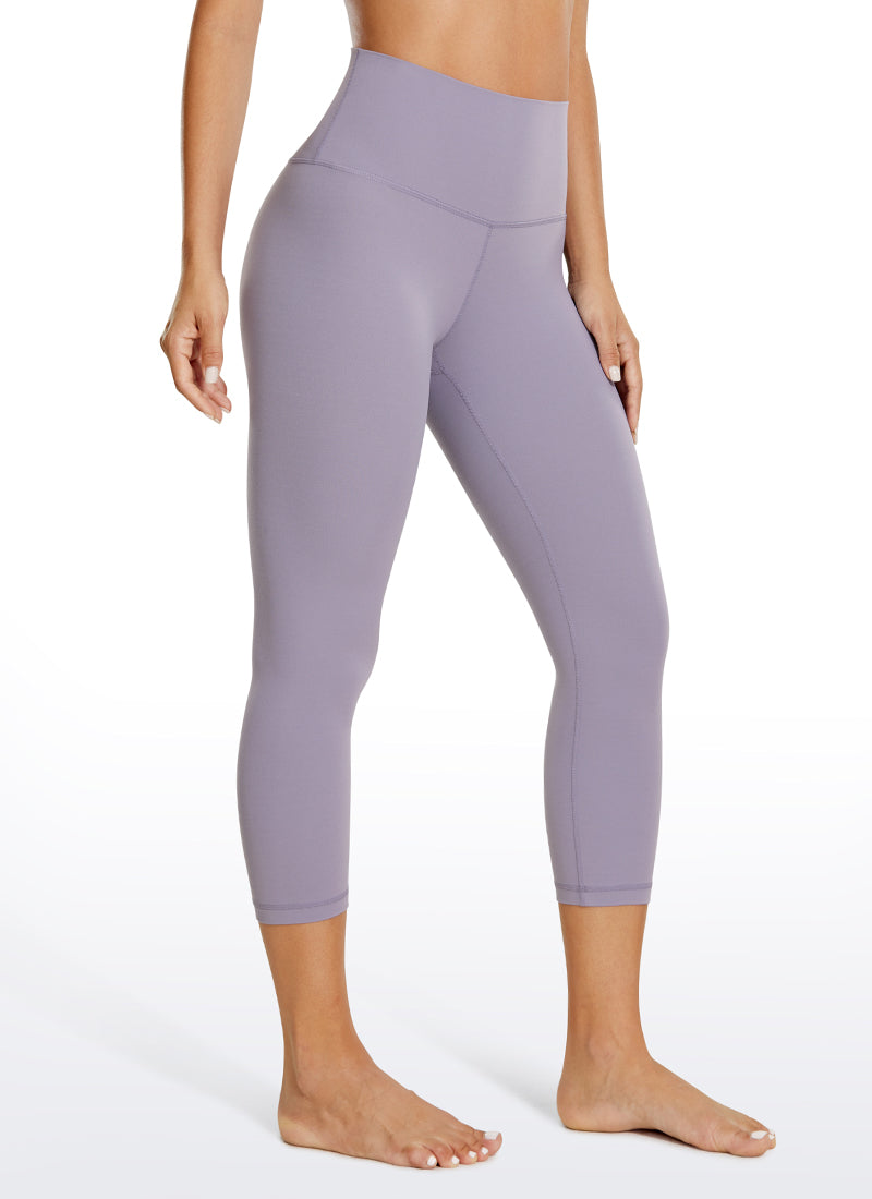 CRZ YOGA Women's Yoga Lounge High Rise Butterluxe Yoga Leggings 19'' Lavender Mist @model_info:Ga