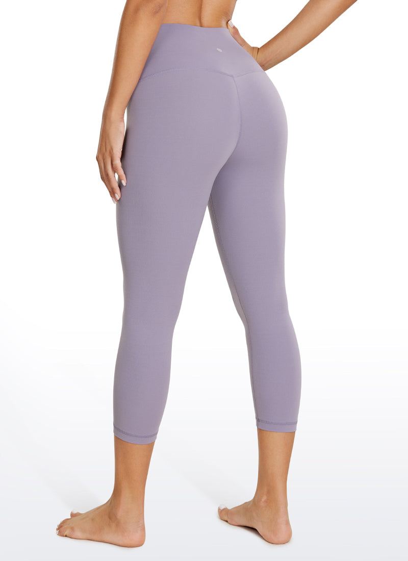 CRZ YOGA Women's Yoga Lounge High Rise Butterluxe Yoga Leggings 19'' Lavender Mist @model_info:Ga