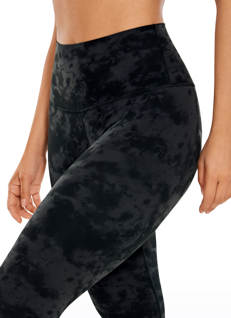 CRZ YOGA Women's Yoga Lounge High Rise Butterluxe Yoga Leggings 28'' Tie Dye Smoke Ink @model_info:G