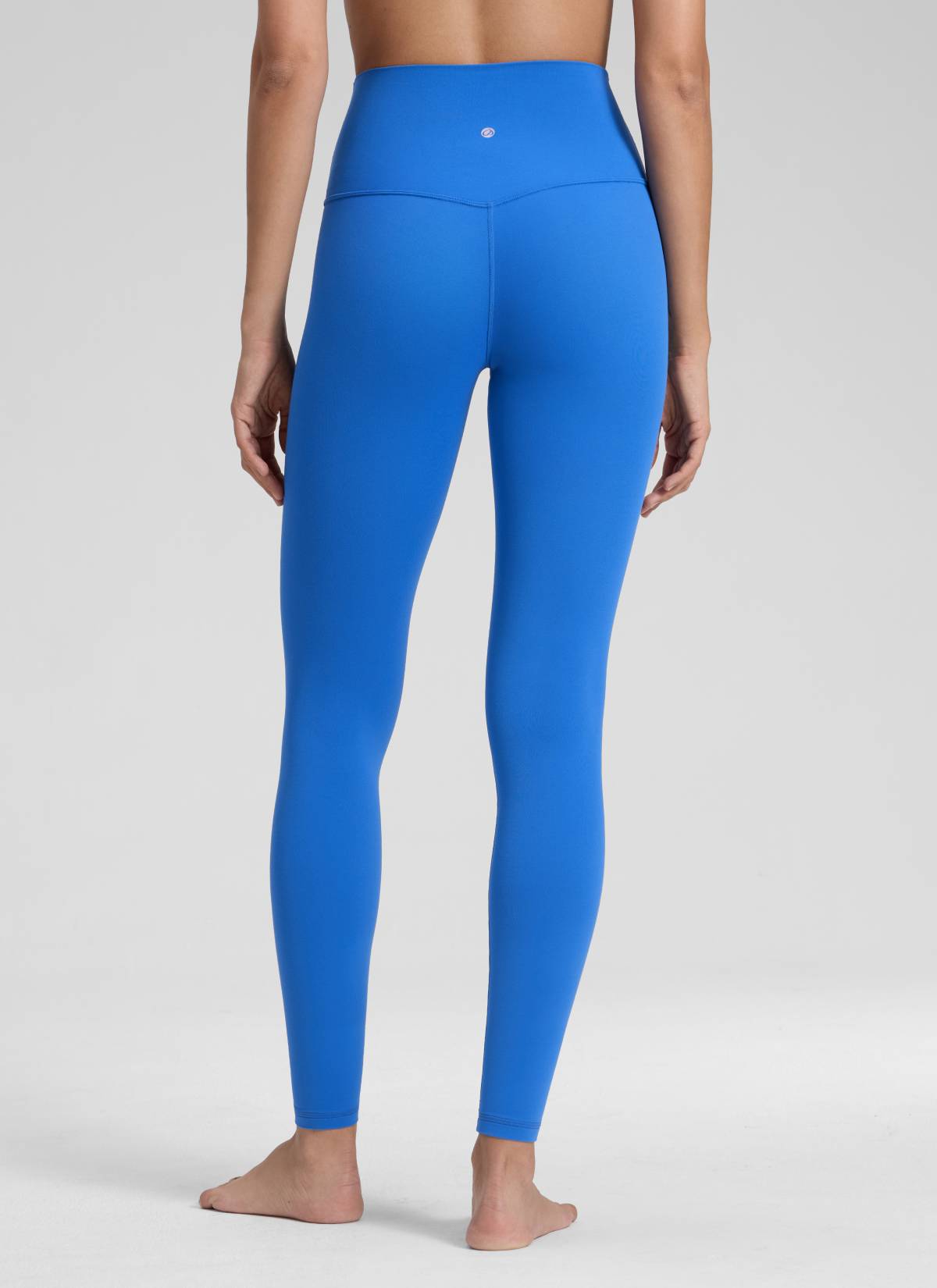 CRZ YOGA Women's Yoga Lounge High Rise Butterluxe Yoga Leggings 28'' Sparkle Blue @model_info:Jenna