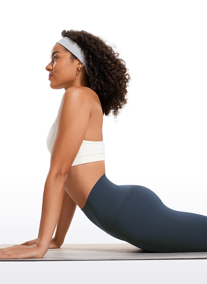 CRZ YOGA Women's Yoga Lounge High Rise Butterluxe Yoga Leggings 28'' Stelindigo