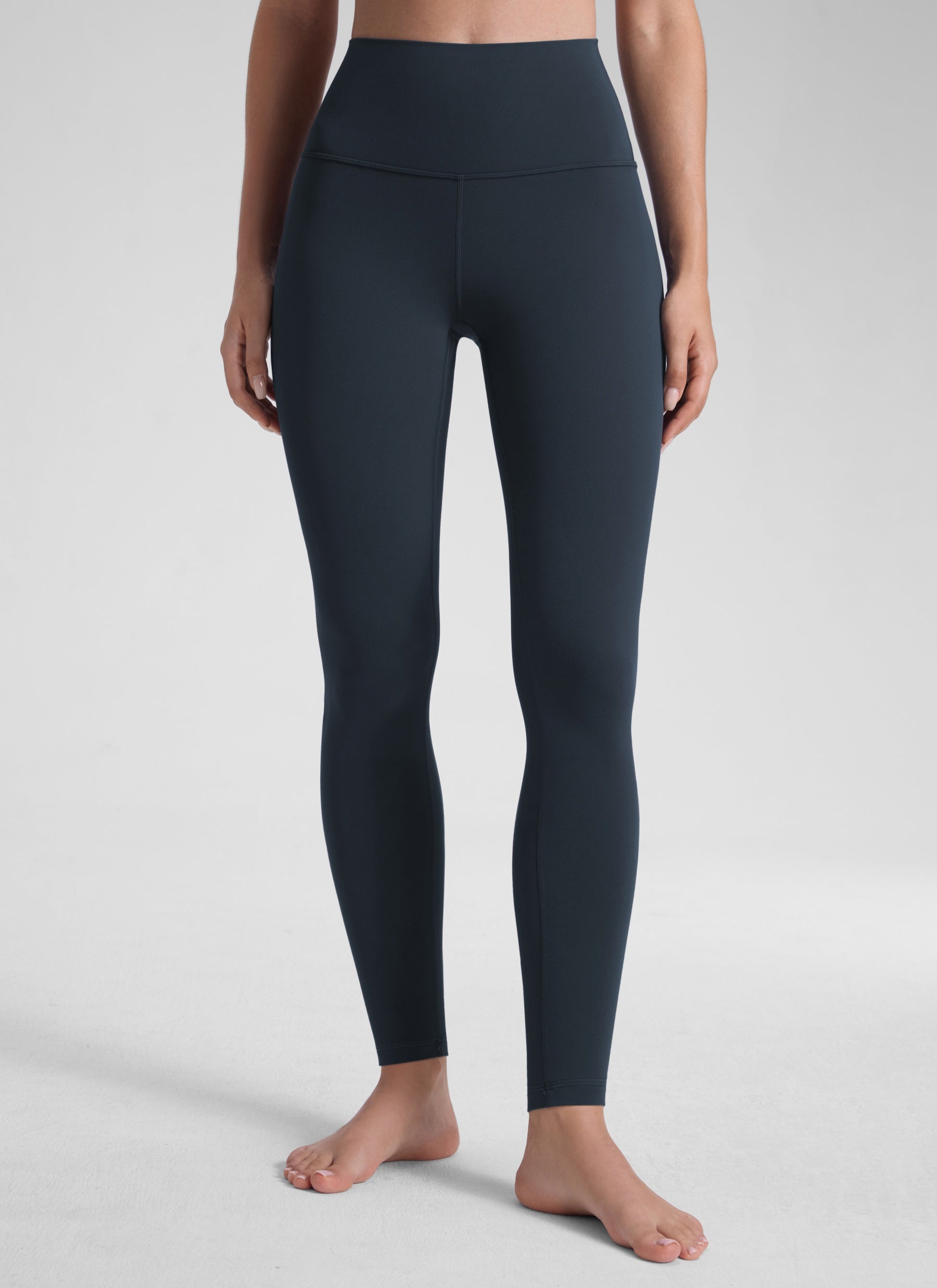 CRZ YOGA Women's Yoga Lounge High Rise Butterluxe Yoga Leggings 30'' True Navy