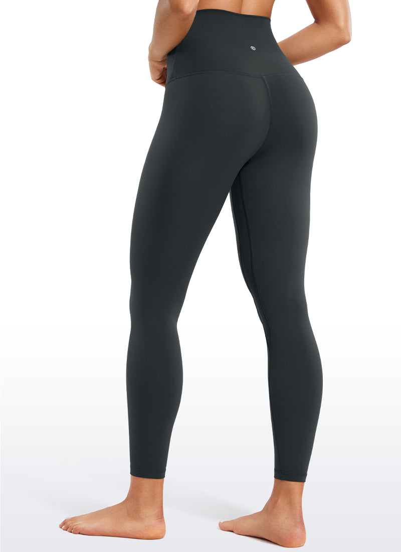 CRZ YOGA Women's Lounge Super High Rise Butterluxe Yoga Leggings 25'' Melanite
