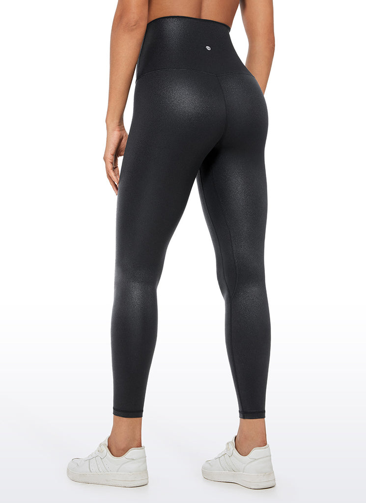 CRZ YOGA Women's Lounge Super High Rise Butterluxe Yoga Leggings 25'' Black Classic