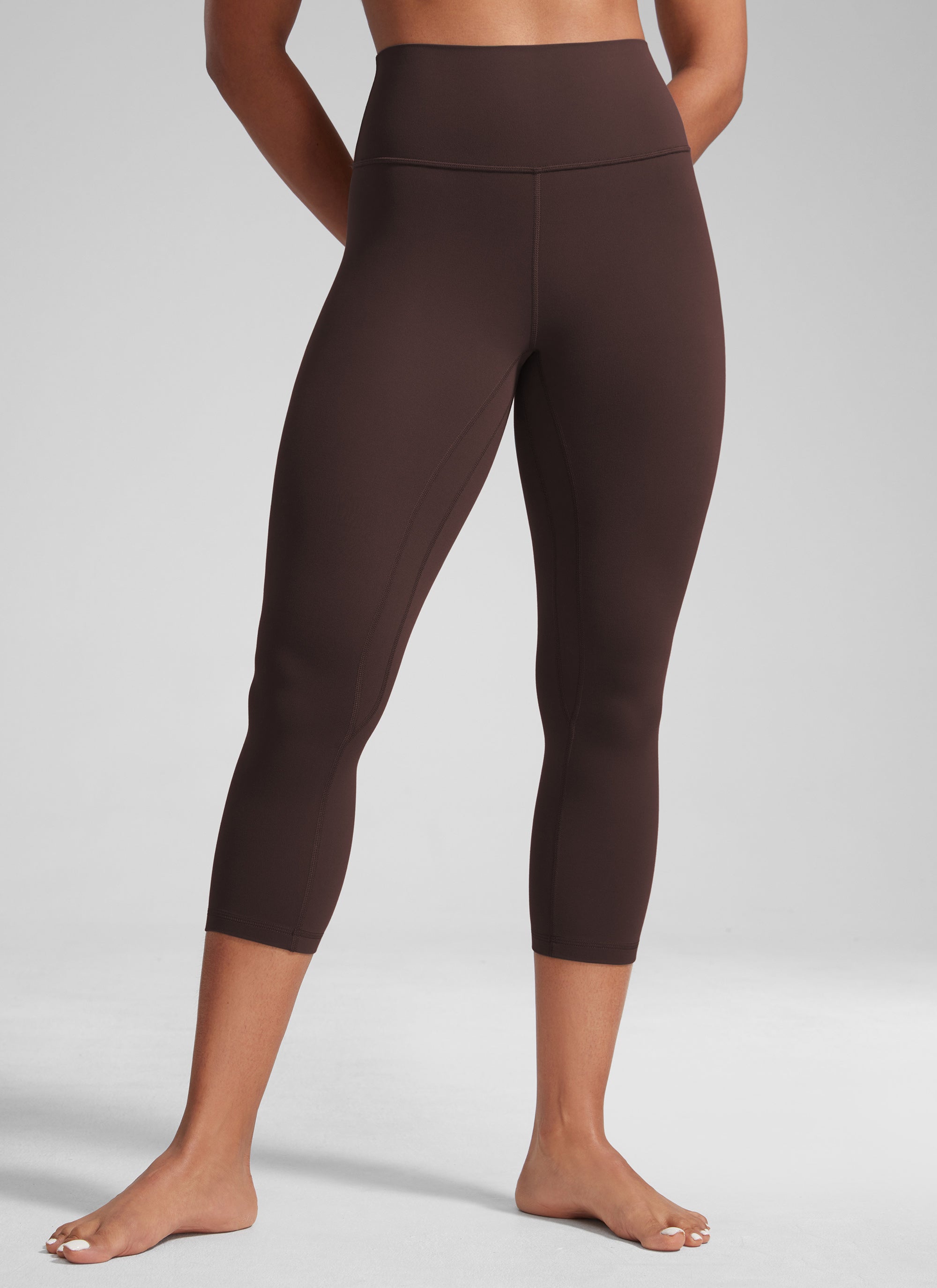 CRZ YOGA Women's High Waisted Capris Workout Leggings 21