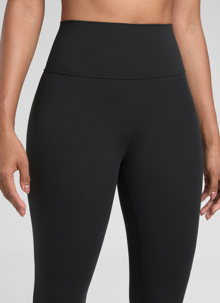 CRZ YOGA Women's High Waisted Capris Workout Leggings 23" Black