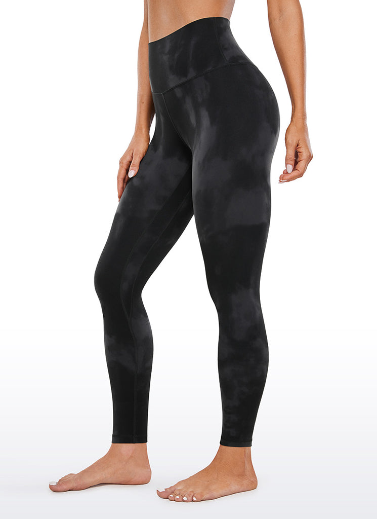 CRZ YOGA Women's Butterluxe Double seamed Yoga Leggings 28" Black