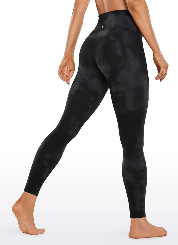CRZ YOGA Women's Butterluxe Double seamed Yoga Leggings 28" Black