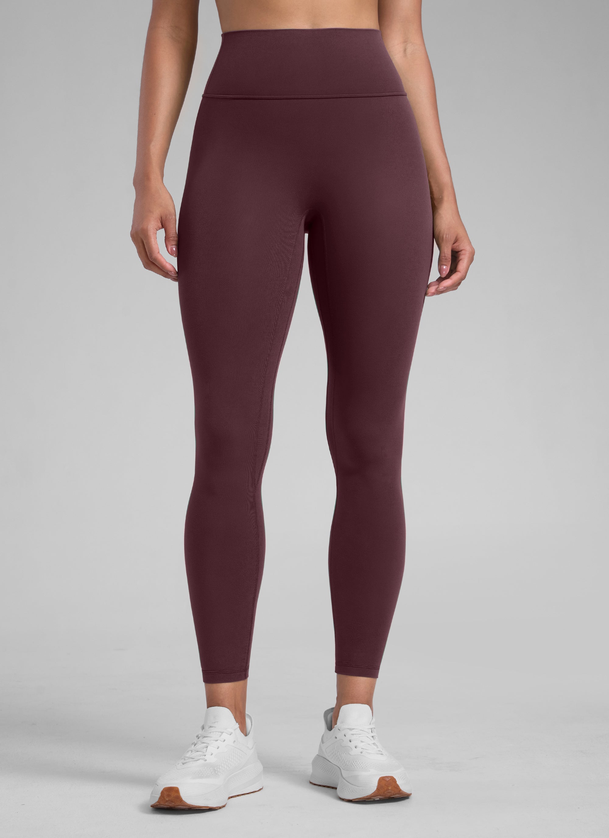 CRZ YOGA Women Butterlift High Rise Scrunch Butt Legging No Front Seam Ripe Plum @model_info:B