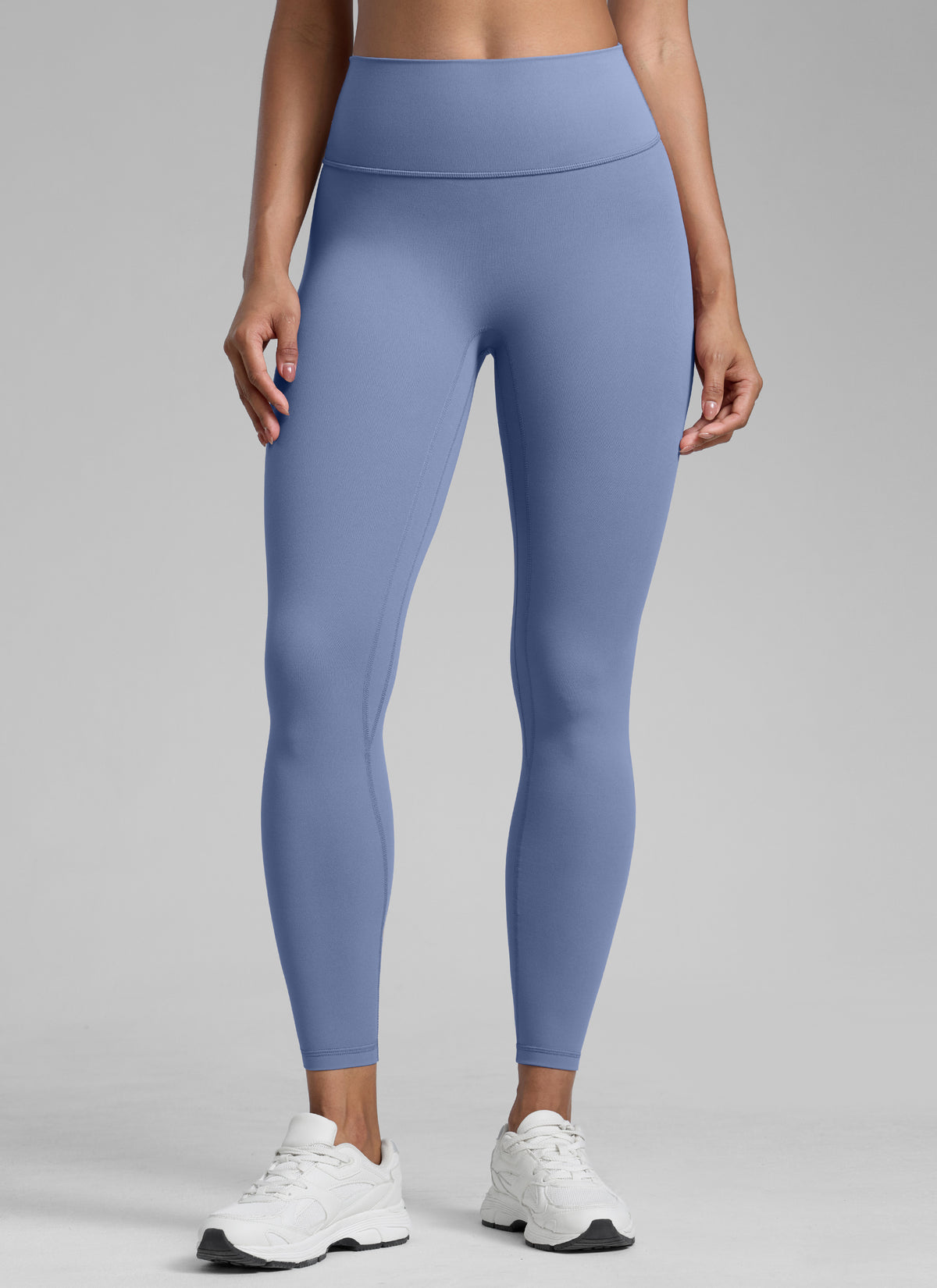 CRZ YOGA Women Butterlift High Rise Scrunch Butt Legging No Front Seam Oasis Blue @model_info:B