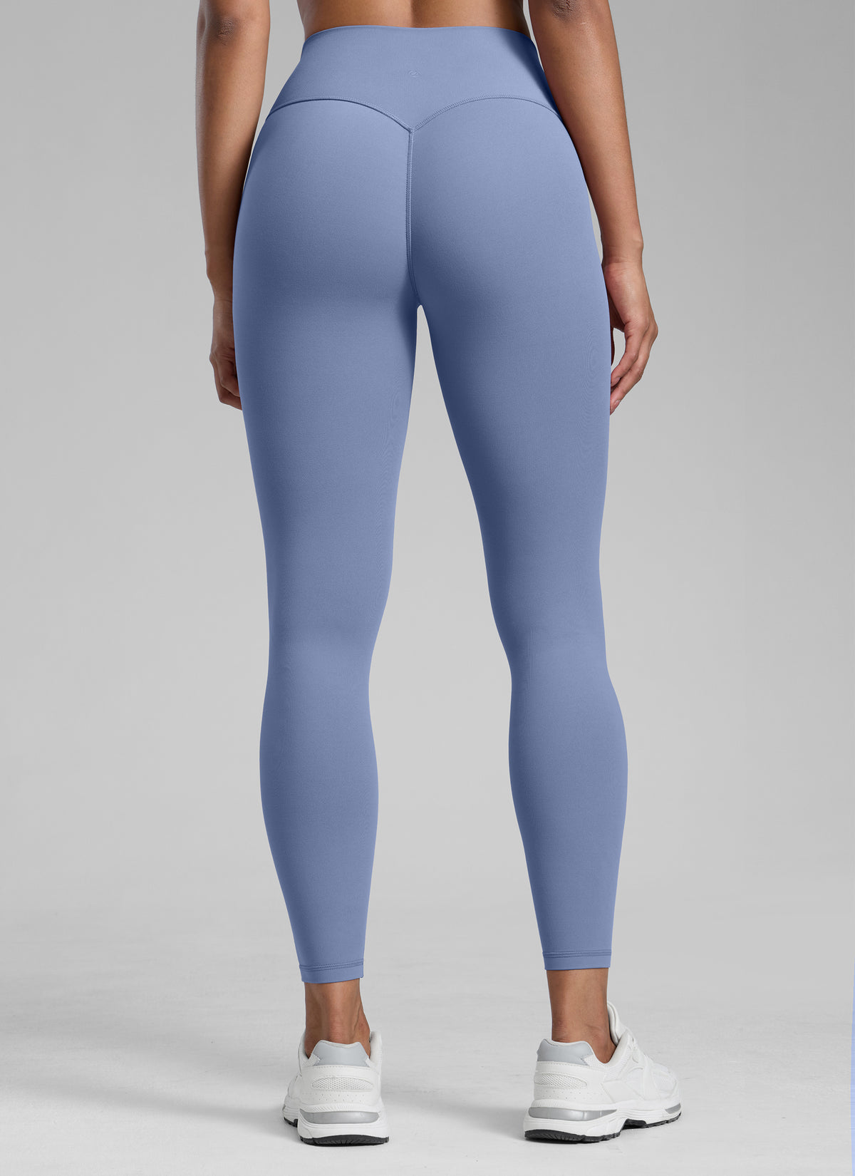 CRZ YOGA Women Butterlift High Rise Scrunch Butt Legging No Front Seam Oasis Blue @model_info:B