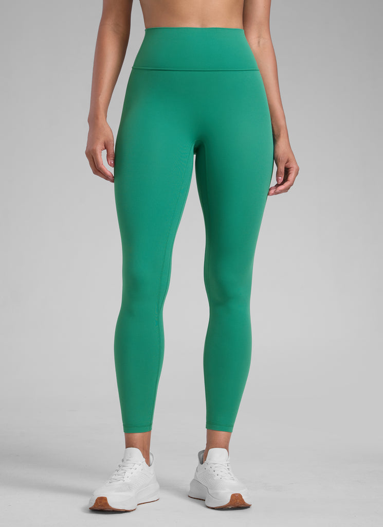 CRZ YOGA Women Butterlift High Rise Scrunch Butt Legging No Front Seam Waves Blue