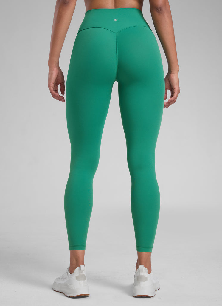 CRZ YOGA Women Butterlift High Rise Scrunch Butt Legging No Front Seam Cascadia Green