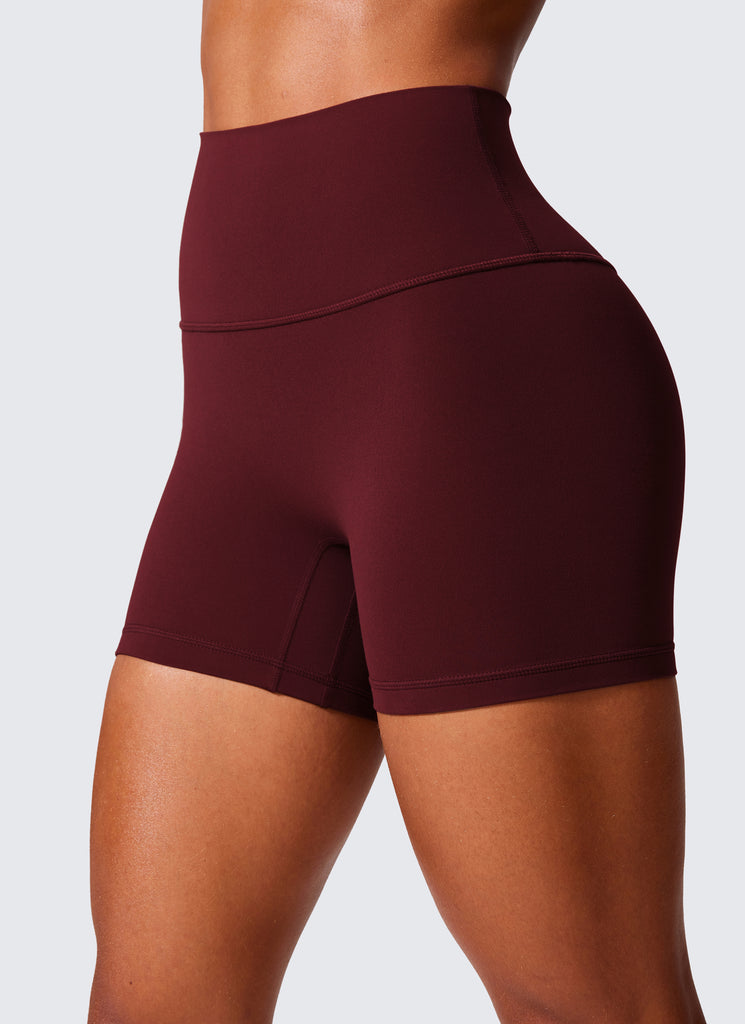 CRZ YOGA Womens Butterlift Scrunch Butt Atheletic Workout Biker Shorts Dark Forest Green