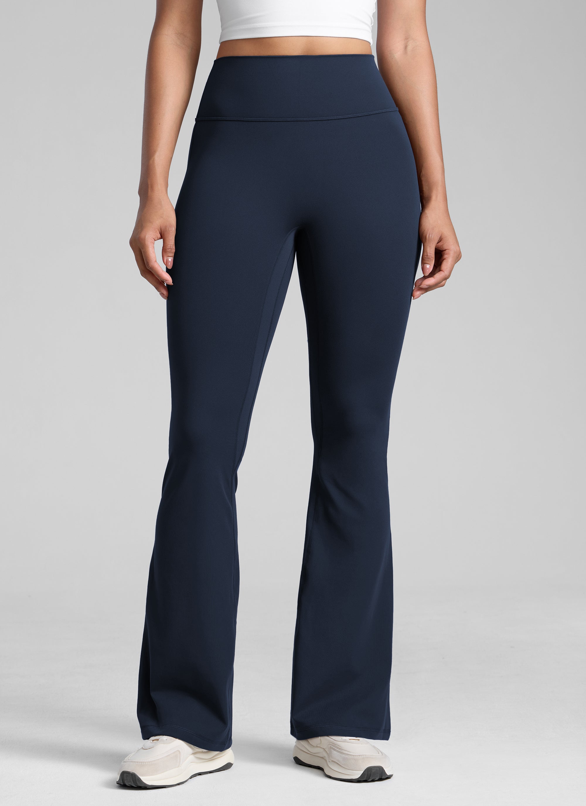 CRZ YOGA Women's Butterlift Hidden Scrunch Butt Flare Leggings 31