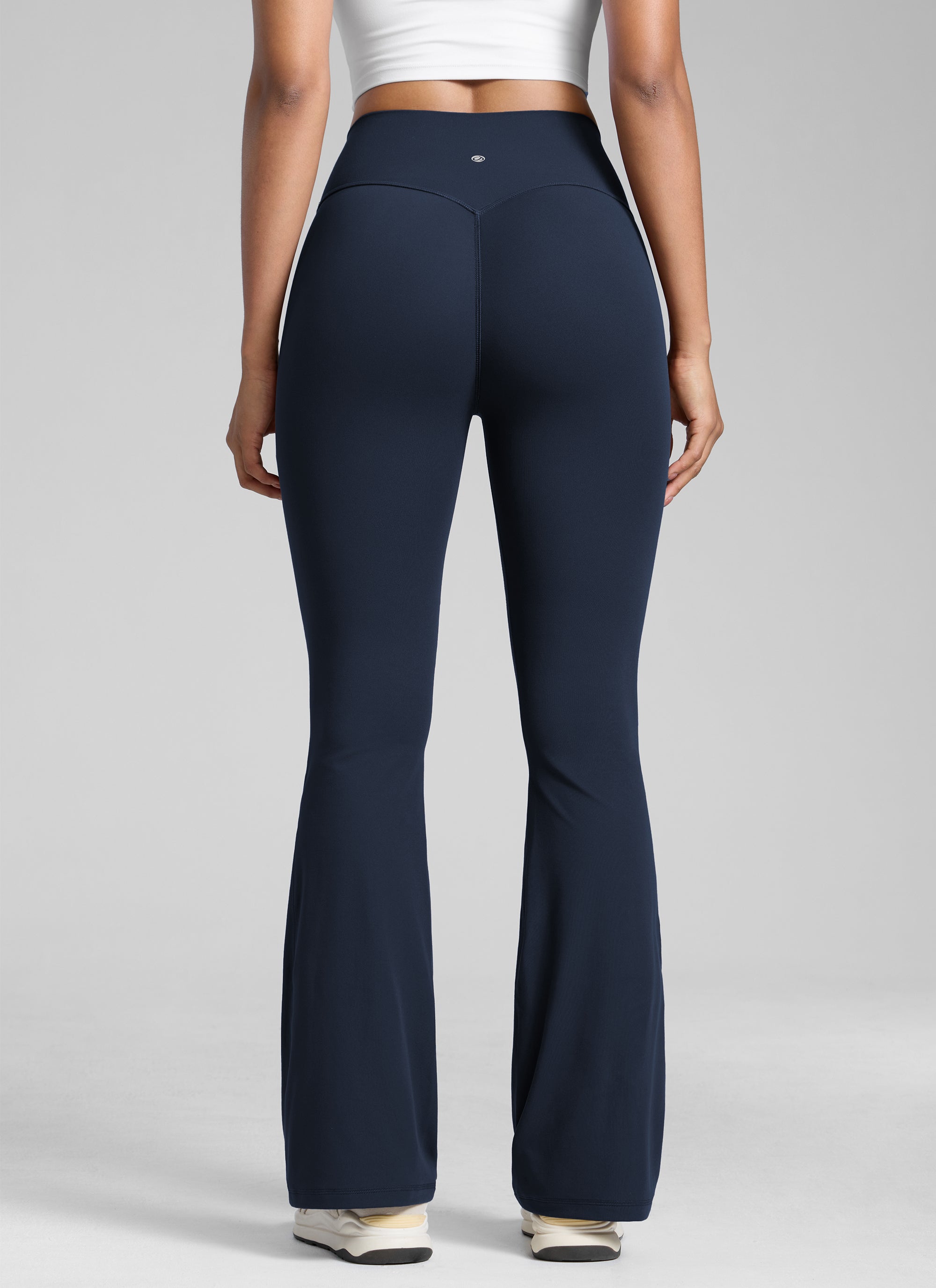 CRZ YOGA Women's Butterlift Hidden Scrunch Butt Flare Leggings 31