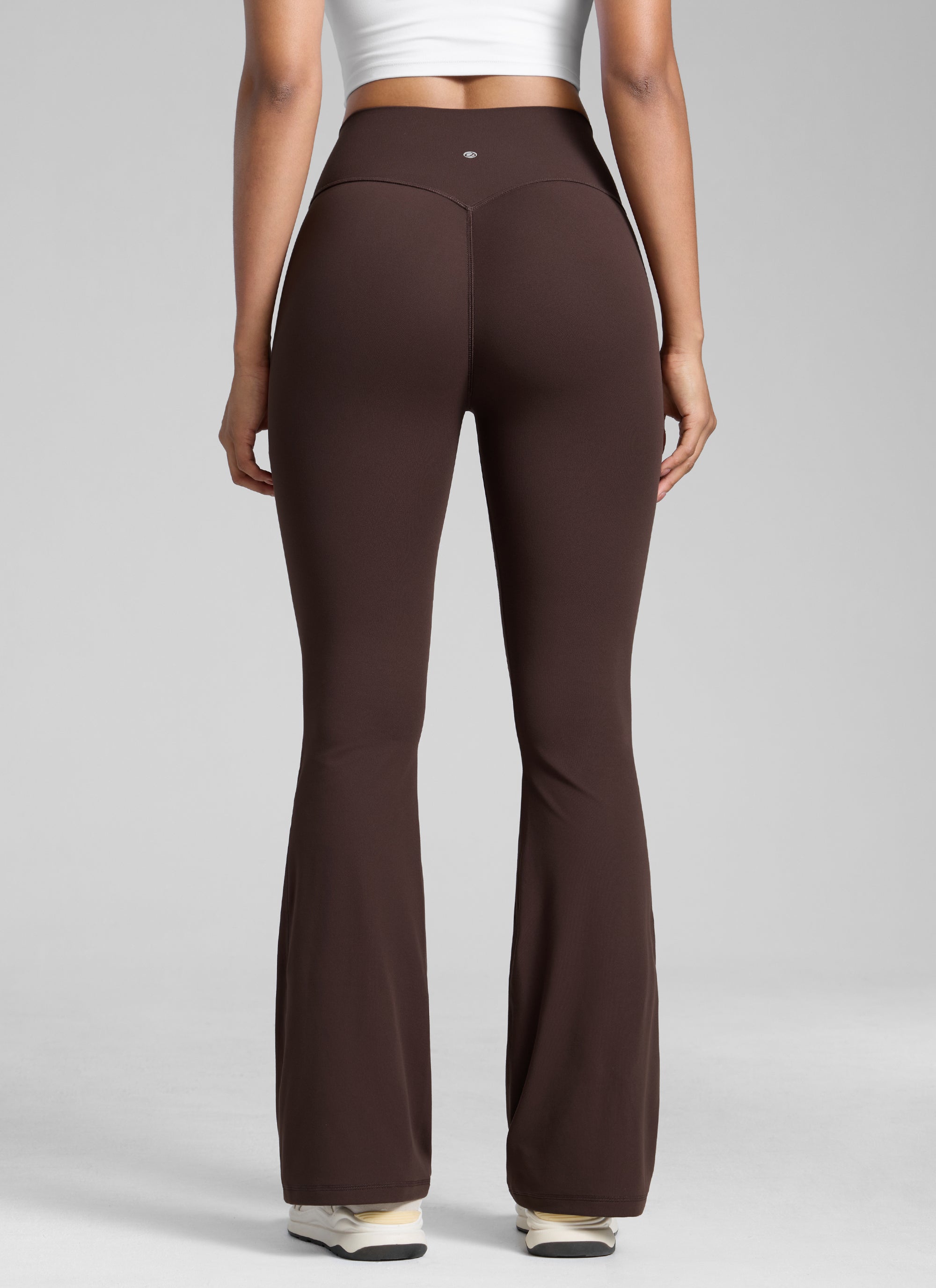 CRZ YOGA Women's Butterlift Hidden Scrunch Butt Flare Leggings 31
