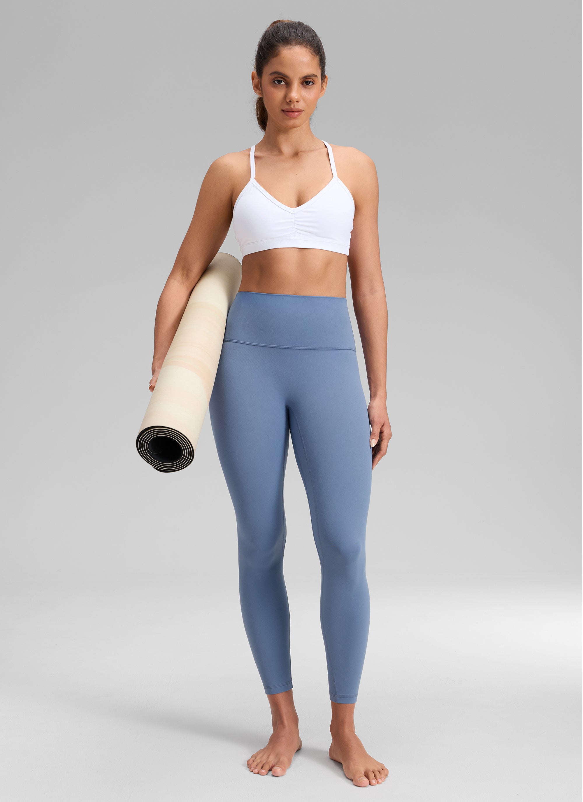 CRZ YOGA Butterluxe zwangerschapslegging voor dames met zakken 25 CRZ YOGA Butterluxe zwangerschapslegging voor dames met zakken 25