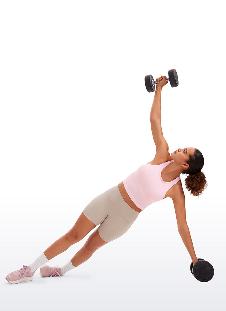 CRZ YOGA Women's Yoga Slim Fit Tops Seamless Longline Tank High Neck Olive Green