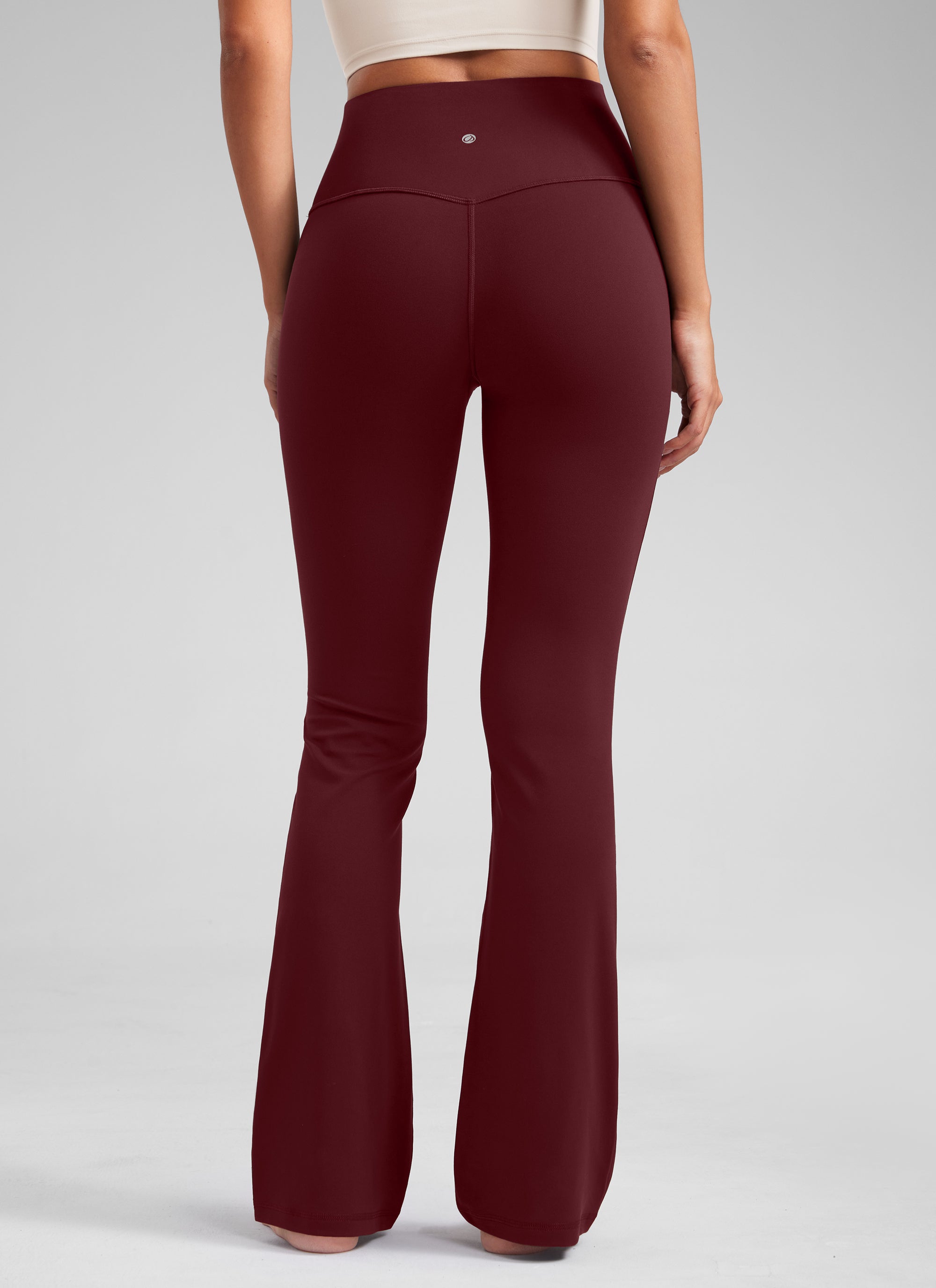 Butterluxe High Waist Flare Wide Leg Bootcut Pockets Leggings 31
