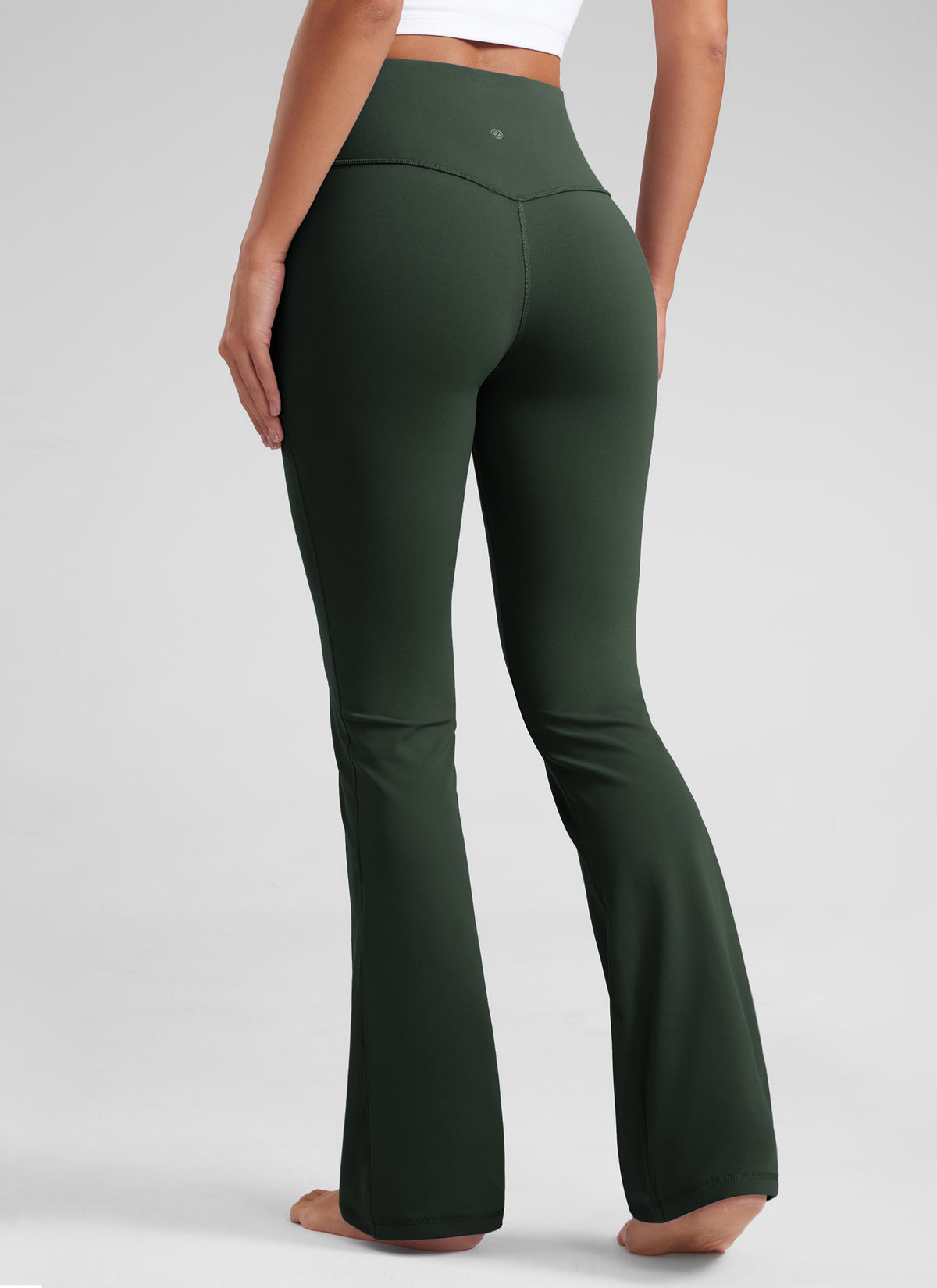 CRZ YOGA Women's Butterluxe High Waist Flare Leg Bootcut Leggings 32