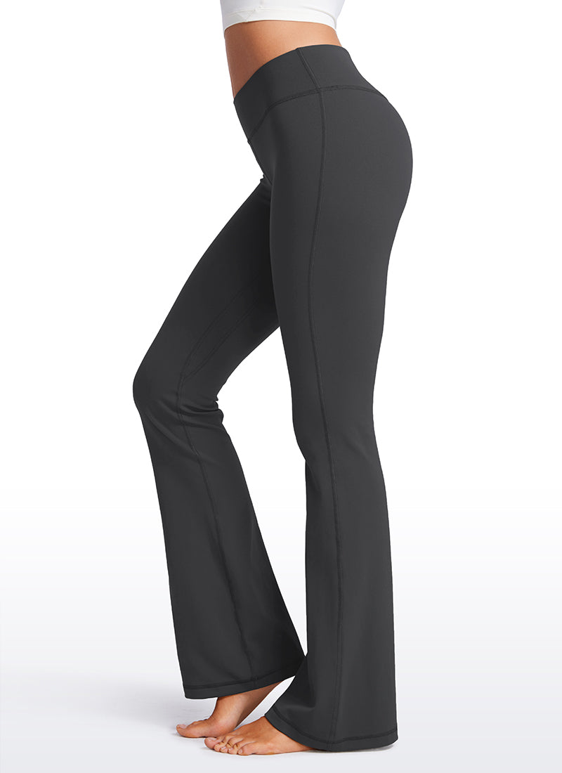 CRZ YOGA Womens Butterluxe Low Rise Flare Leggings 32