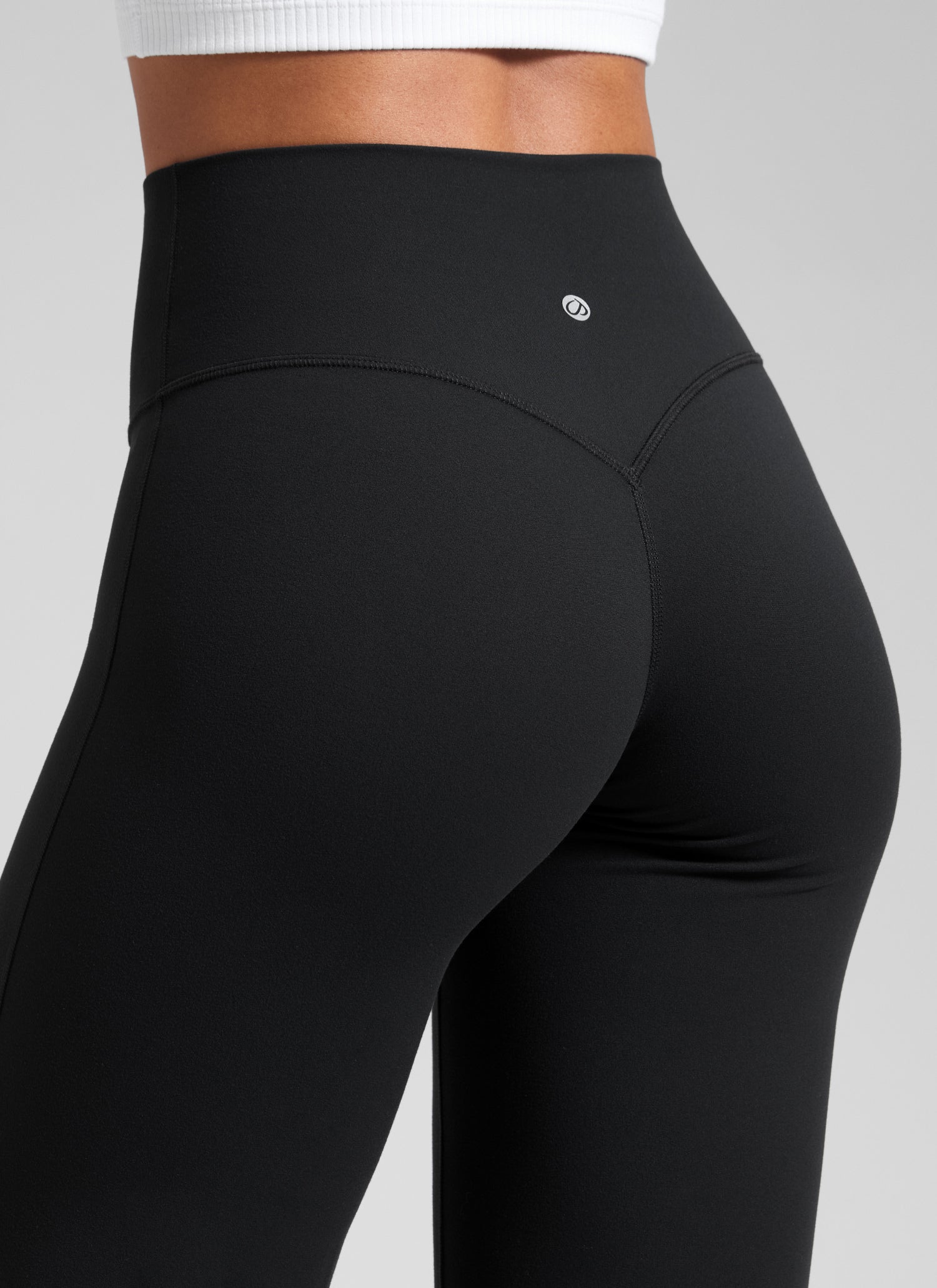 CRZ YOGA Women's Softretch Workout No Front Seam Wide Leg Pant 32