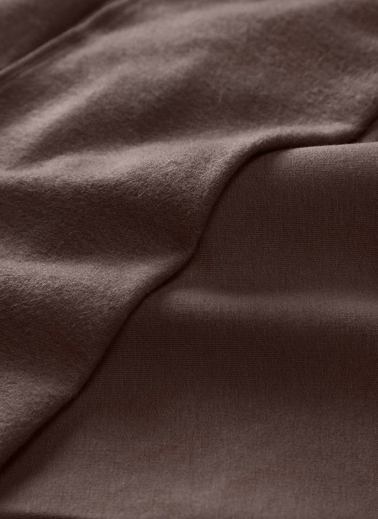 CRZ YOGA Fleece Sweatpants Women Cotton Pockets High Waisted Joggers Ink Blue