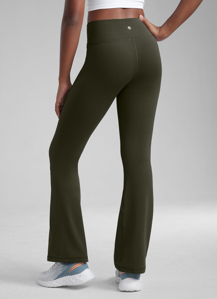 CRZ YOGA Girl's Active Sports Yoga Lounge Butterluxe Flare Leggings Tornado