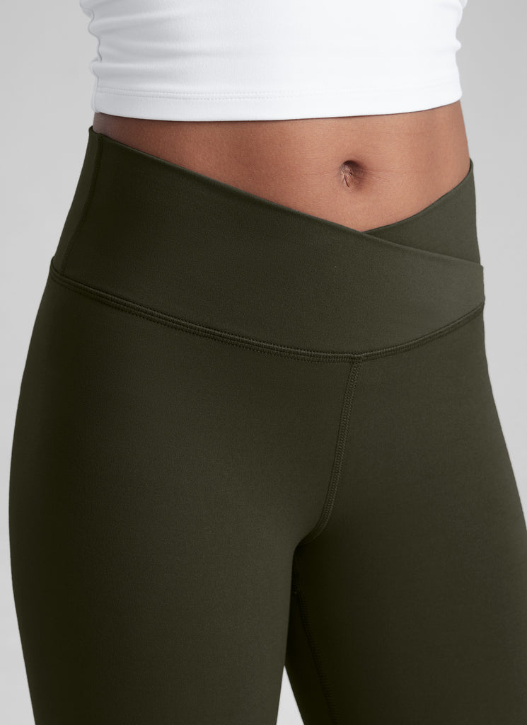 CRZ YOGA Girl's Active Sports Yoga Lounge Butterluxe Flare Leggings Tornado